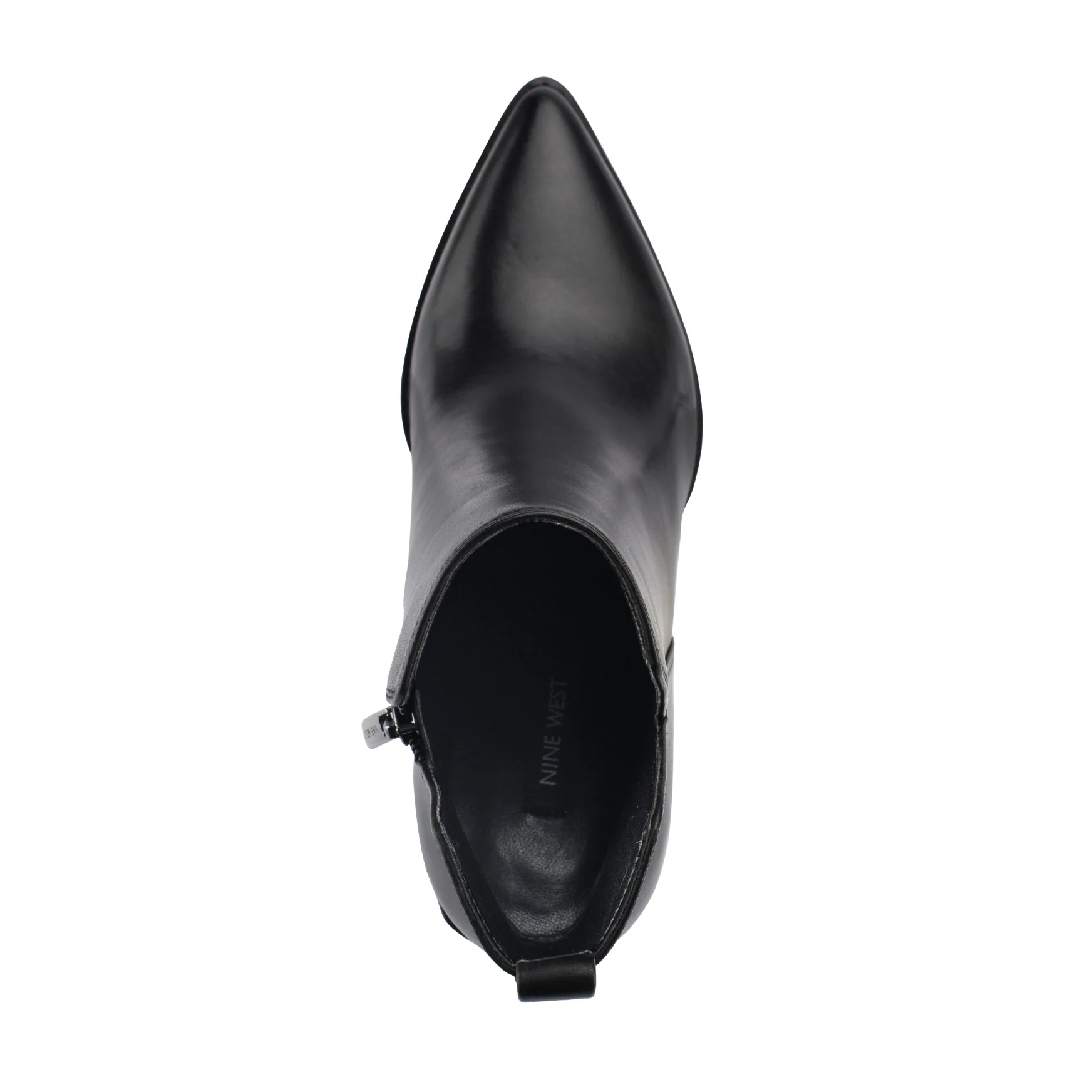 Birds Block Heel Leather Booties - Image 3