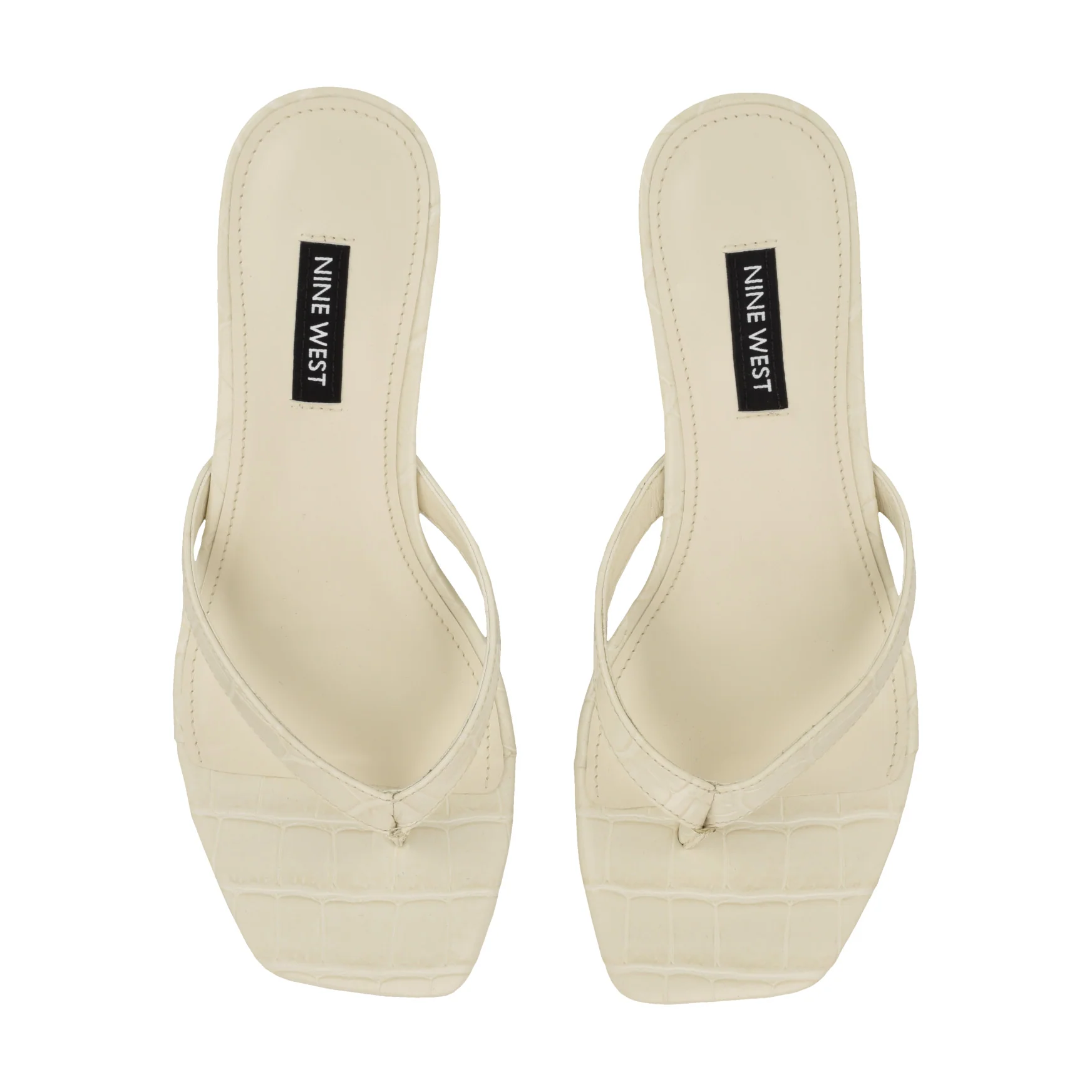 Cassa Thong Kitten Heel Sandals - Image 5