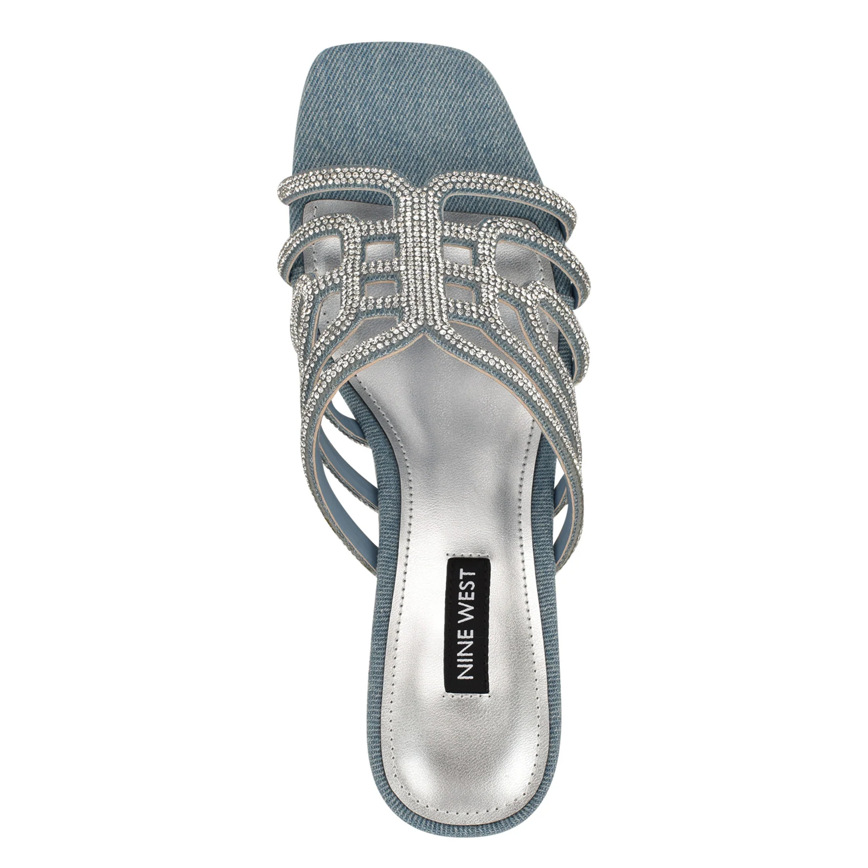 Grassa Block Heel Embellished Sandals - Image 3