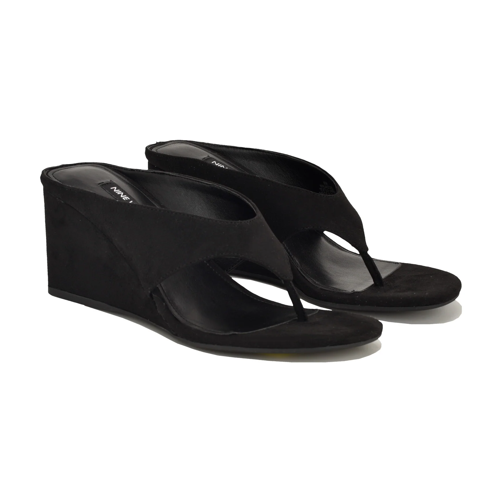 Jadde Thong Wedge Sandals - Image 2