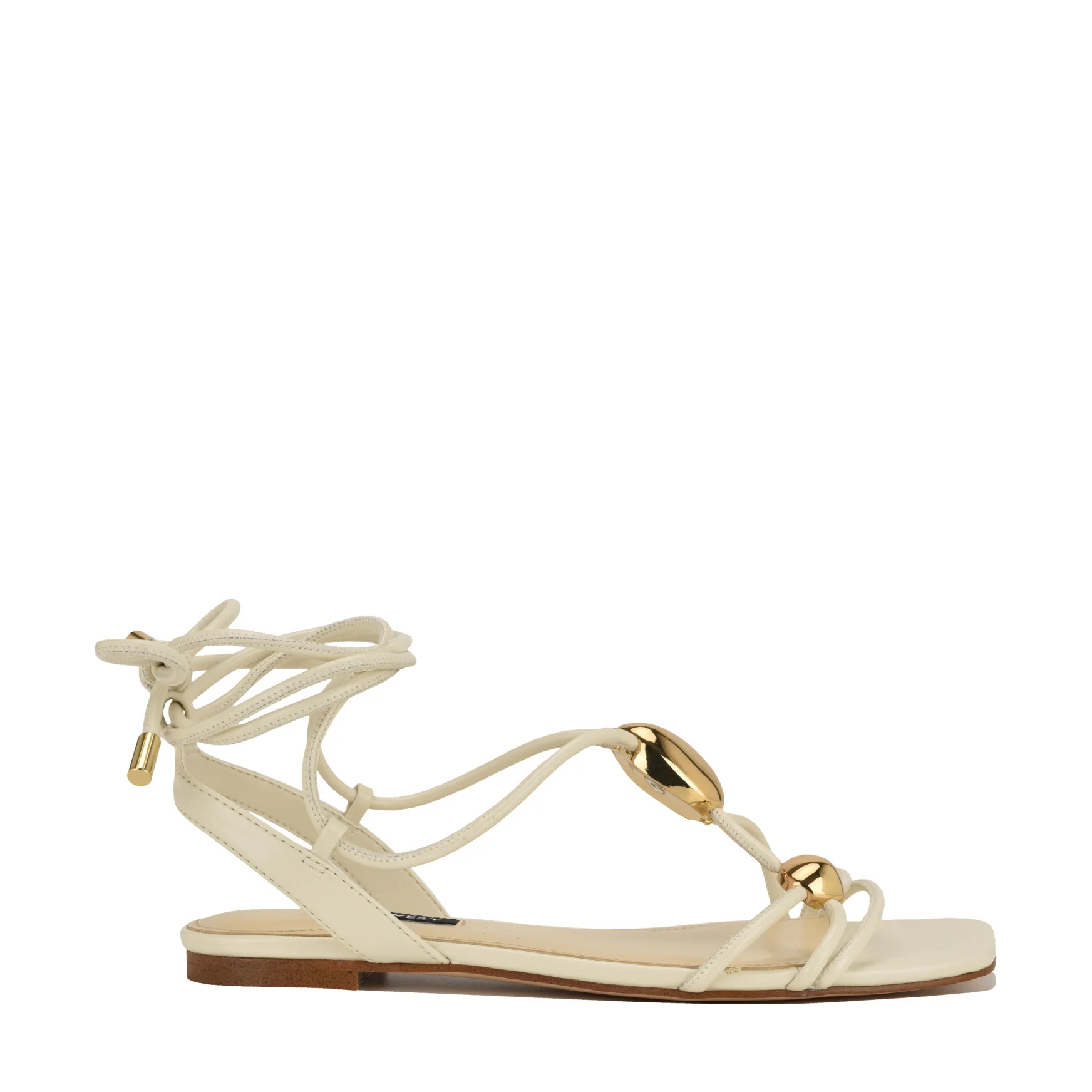 Niraa Ankle Wrap Flat Sandals