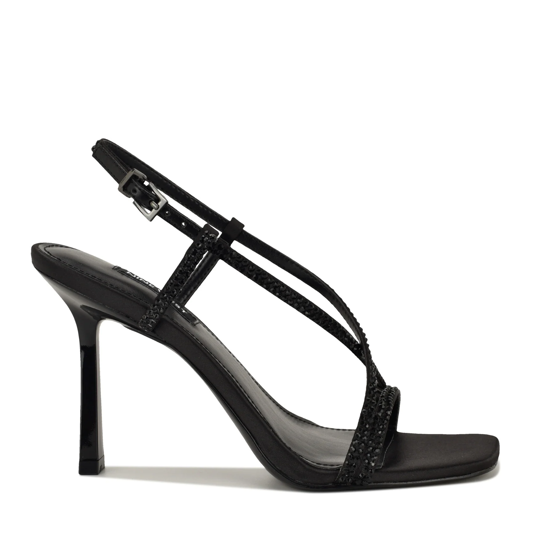 Vallan Strappy Rhinestone Sandals